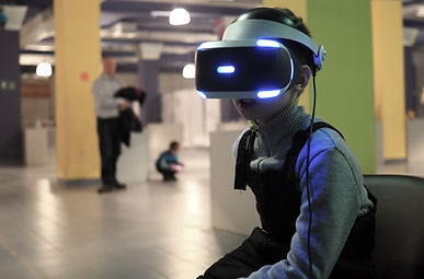 VRを使用する子供