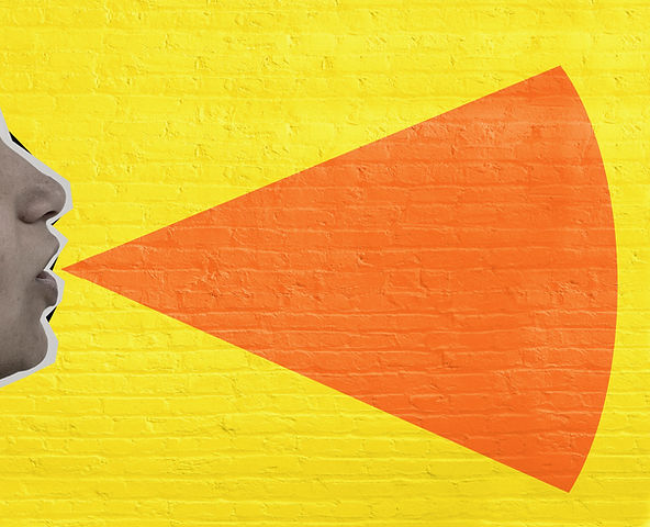 Person Speaking Illustration