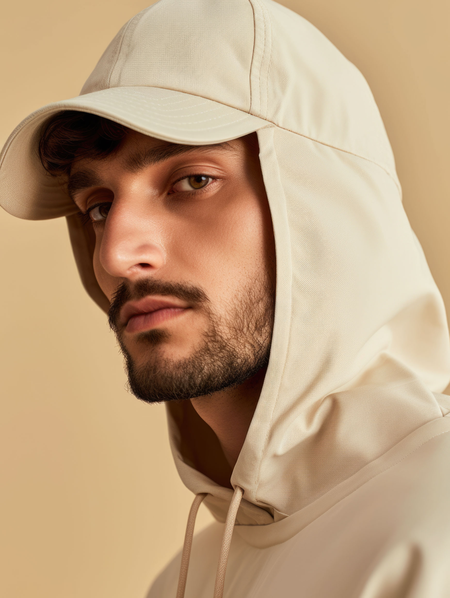 Close Up Fashion Portrait