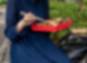 Woman with Bento Box