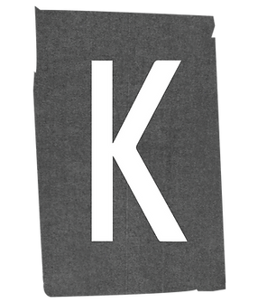 Letter K Poster