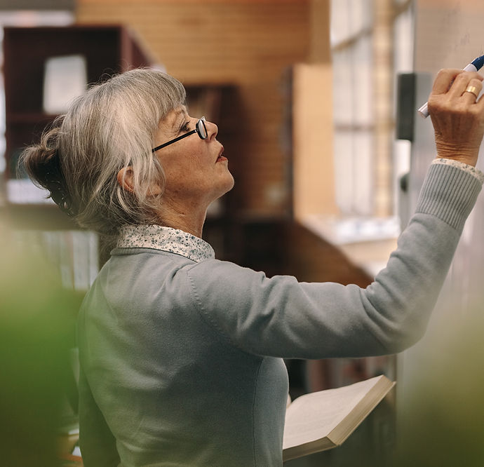 Senior Female Teacher