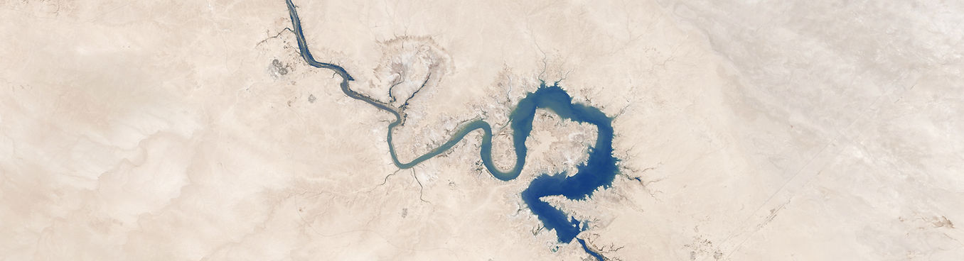 Desert River Bend