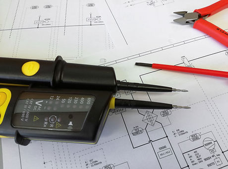 Elektrische bouwplannen