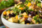 Homemade Southwestern Mexican Quinoa Salad with Beans Corn and Cilantro