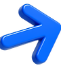 Blue Arrow Icon