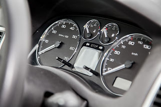 Tablero de instrumentos del coche