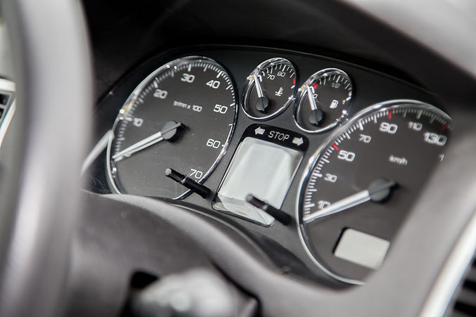 Tableau de bord de voiture