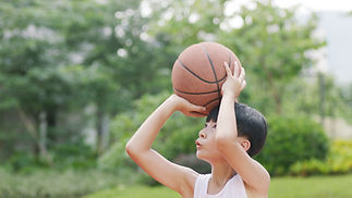 Playing Basketball