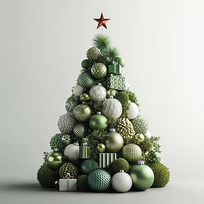 Festive Christmas Tree