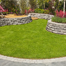 Landscaped garden