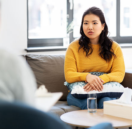 Discussion de la séance de thérapie