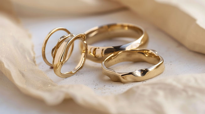 Elegant Gold Rings