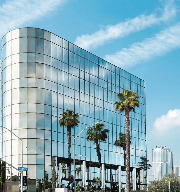 Modern Glass Office Building