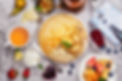Blini ukrainien avec confiture