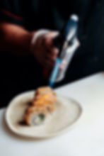 Flamed Salmon Roll