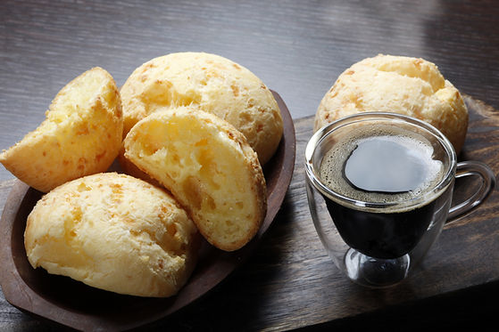 Cheese Buns and Coffee