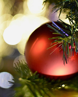 Christmas Ornament Close-Up