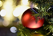 Christmas Ornament Close-Up