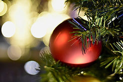 Christmas Ornament Close-Up