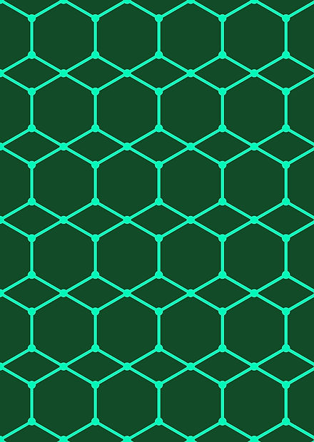 Geometric Hexagonal Pattern