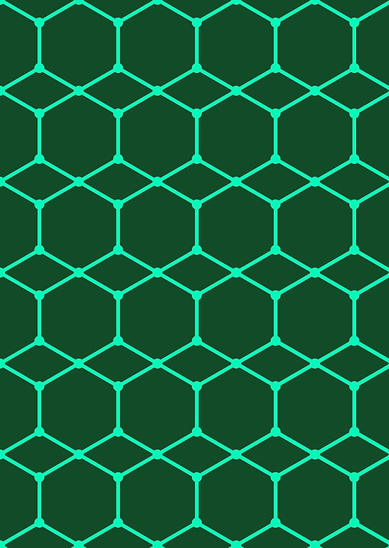 Geometric Hexagon Pattern