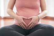 Pregnant Woman Sitting