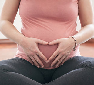 Pregnant Woman Sitting