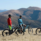 Group of Mountain Bikers
