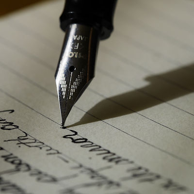 Fountain Pen Writing