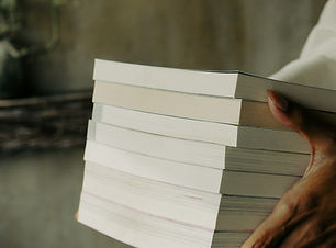 Person Holding Books