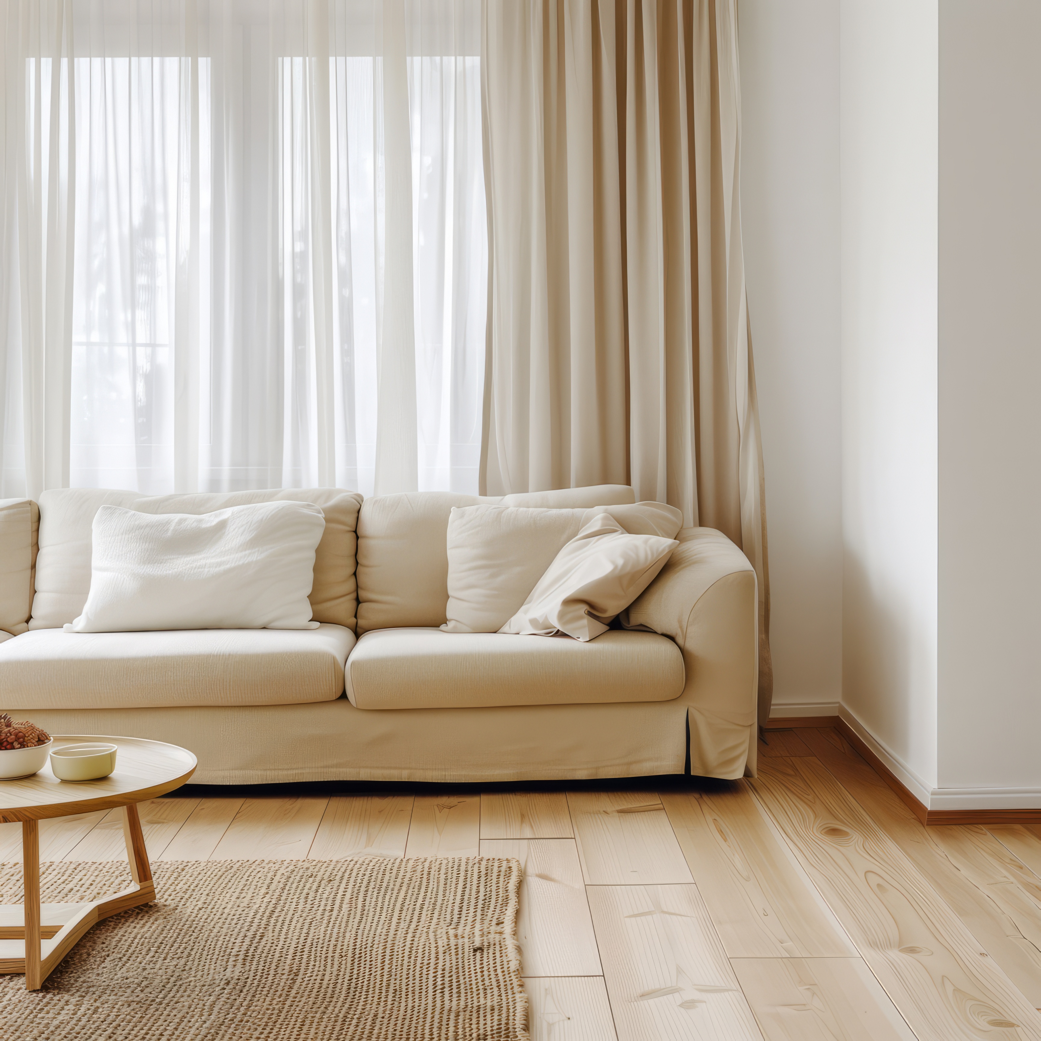 Beige Sofa