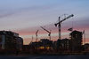 Construction Site Sunset