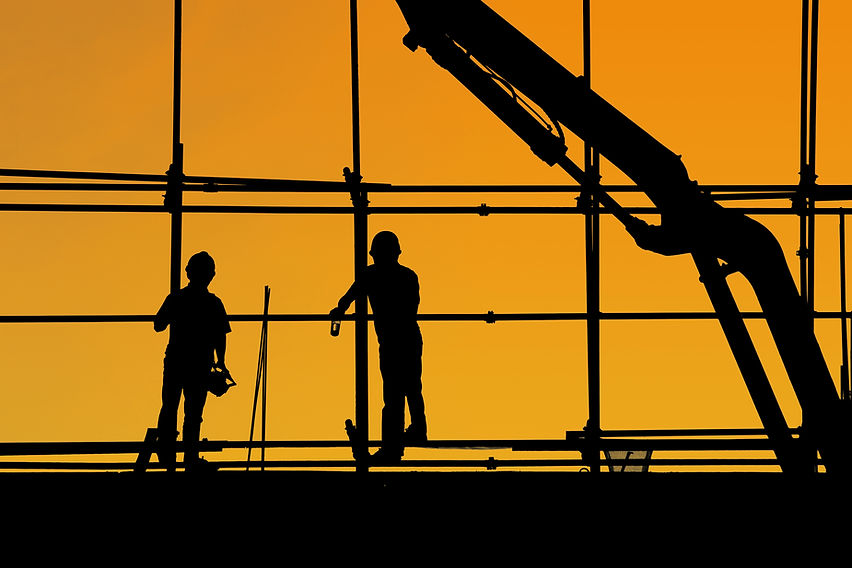 Construction Workers Silhouette