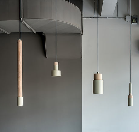 Metallic Wooden Lamps
