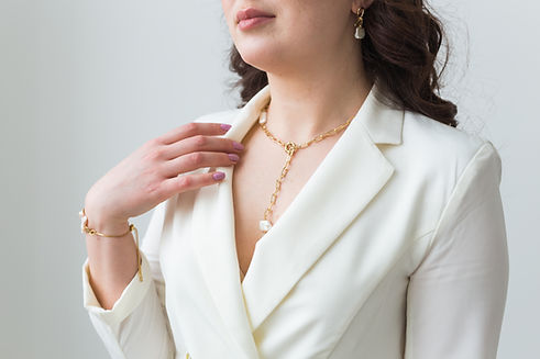 Woman in White Jacket