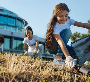 Volunteers Cleaning
