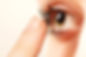 human eye and contact lens