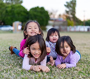 Kids Playing Outdoors