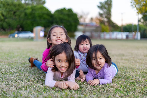 Kids Playing Outdoors
