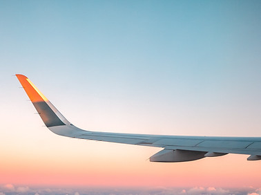 Airplane Wing View