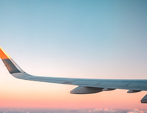 Airplane Wing View