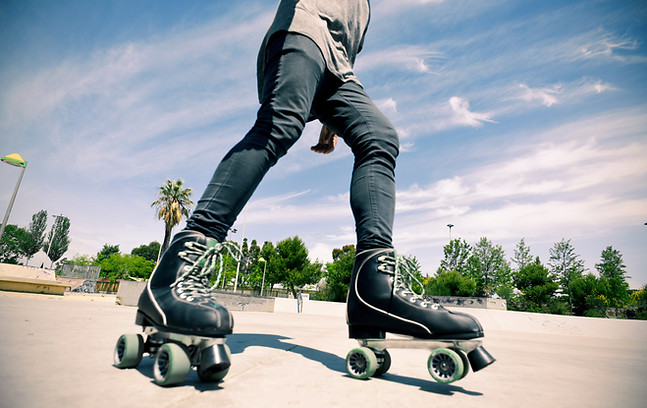 Roller Skates Action
