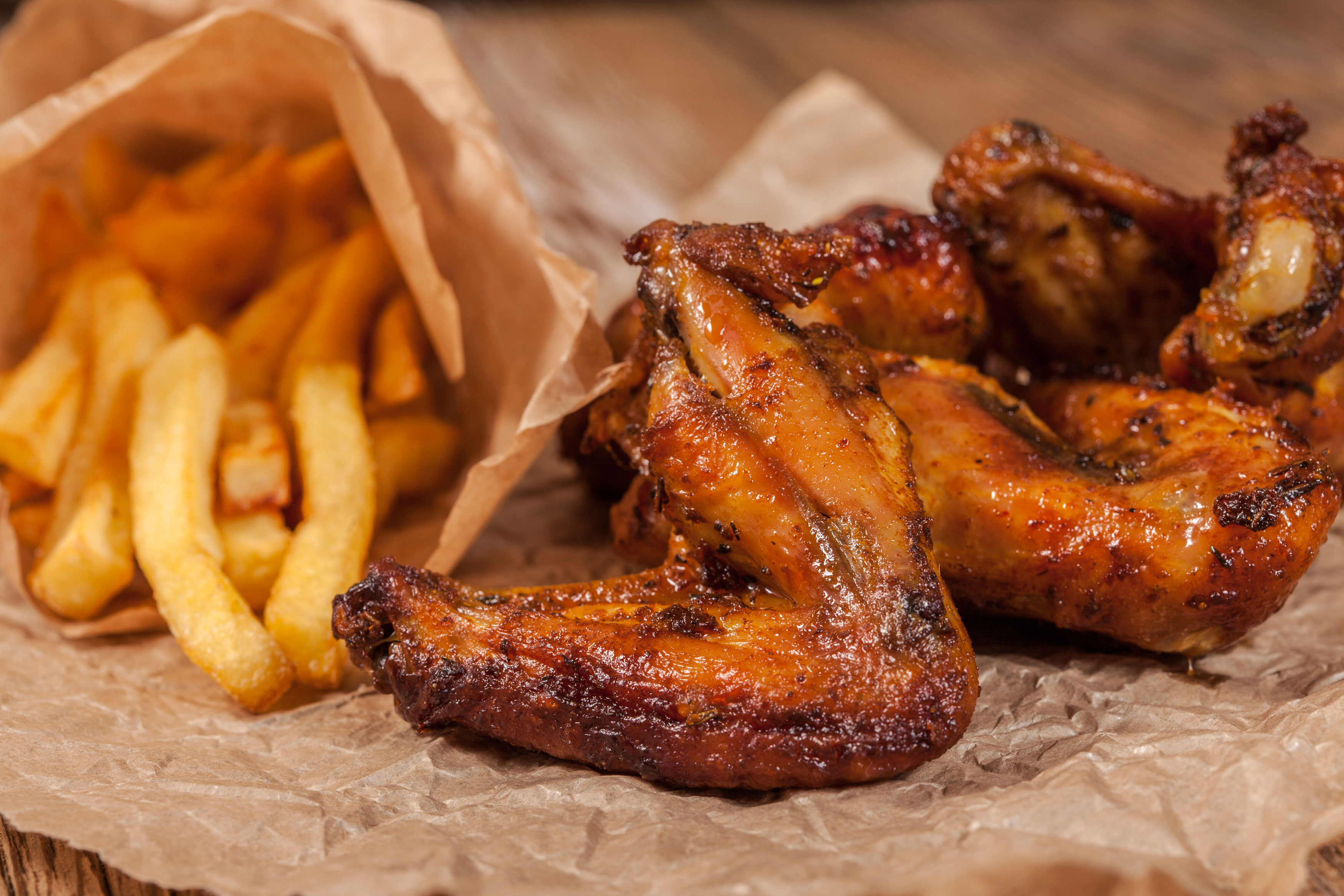 Arranged Food and Objects