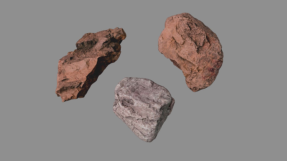 Rock 3D Model Showcase