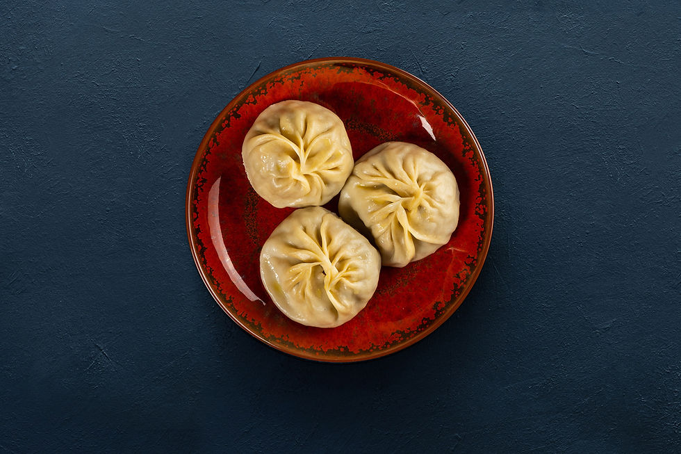 Arranged Food and Objects