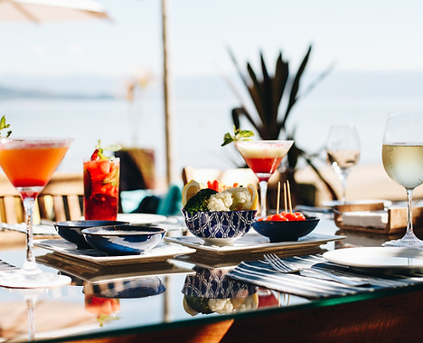 Almuerzo de verano en Mar del Zur