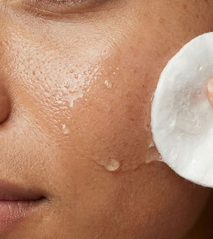 Skincare Application Closeup