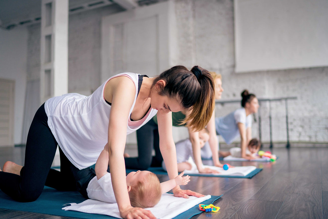 Practicing Yoga with Babies