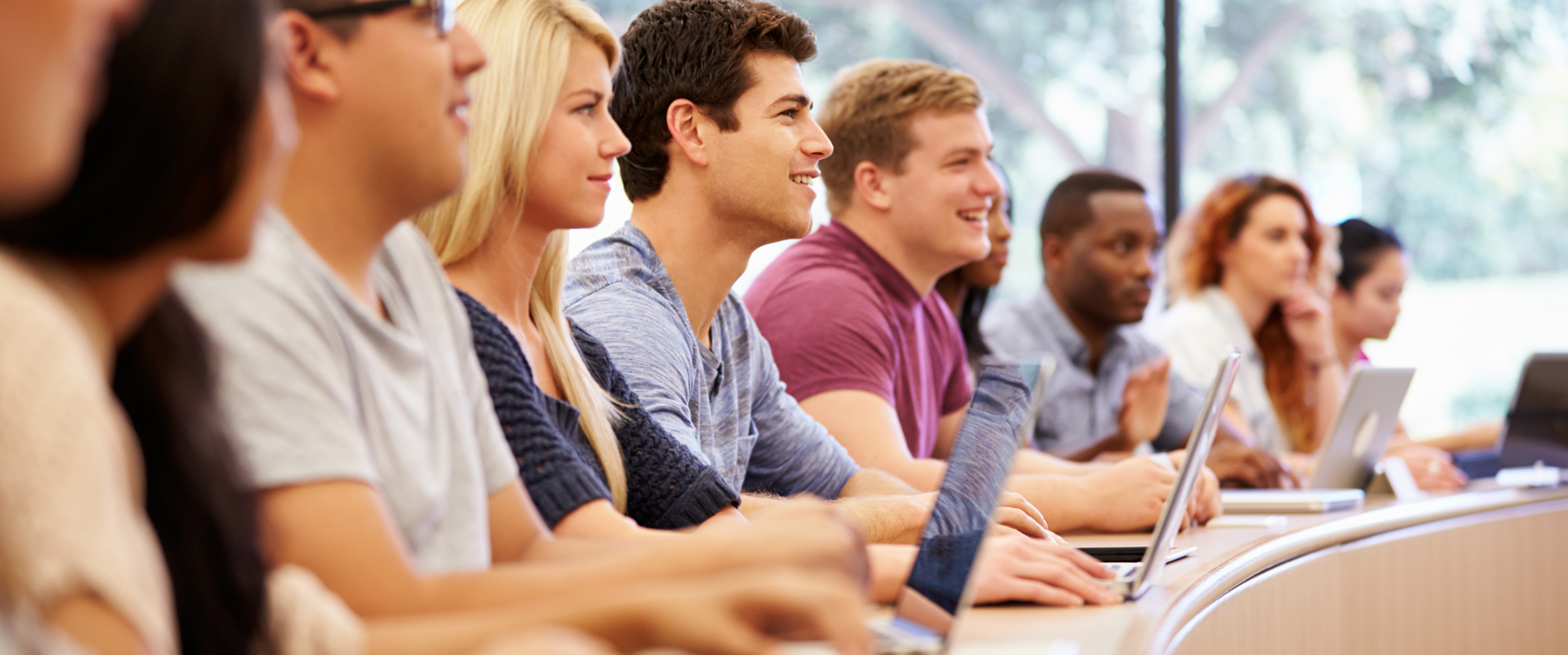 Groupe d'étudiants en cours